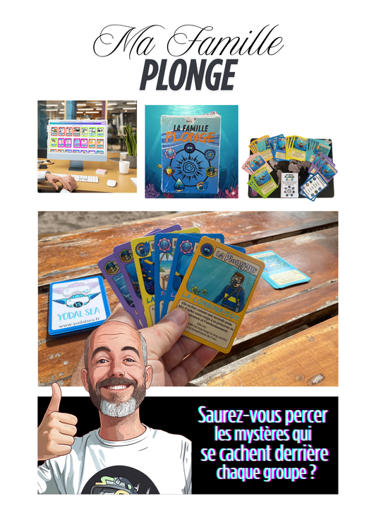 Ma Famille Plonge – Apprends la plongée en jouant